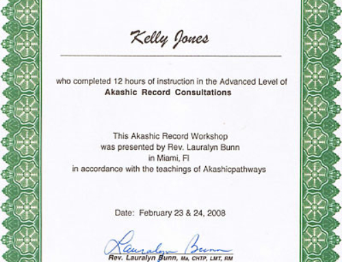 Akashic Records Feb 2008