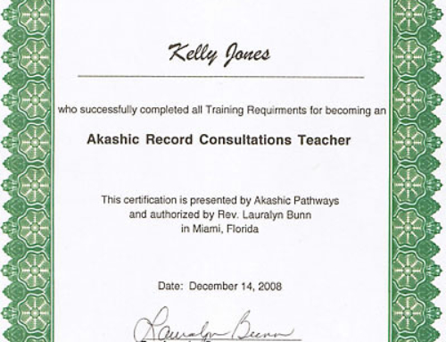 Akashic Records Dec 2008
